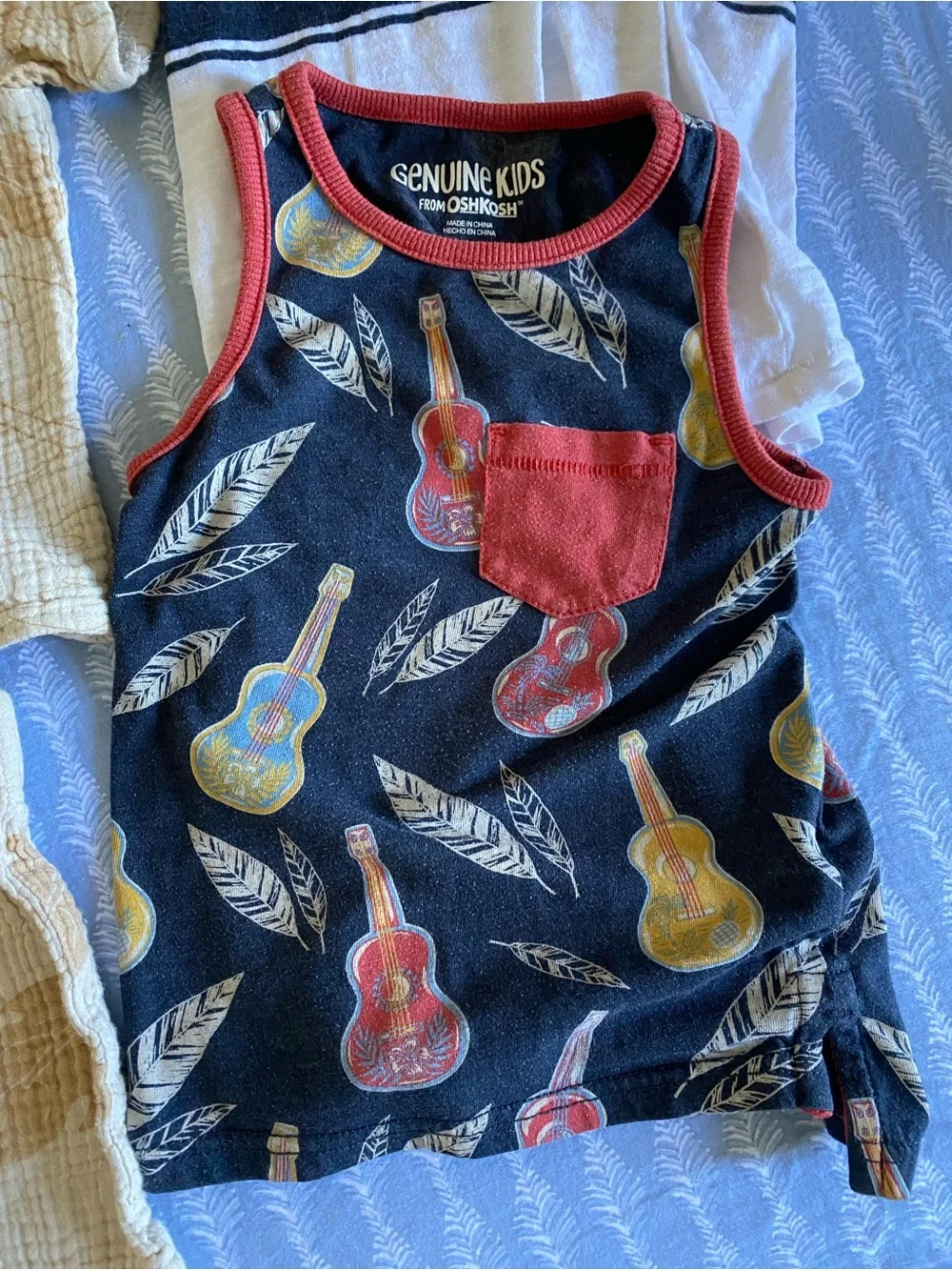 Toddler 3T Summer Outfit Bundle Bluey  Cotton Jungle Set with Two Add. Tank Tops